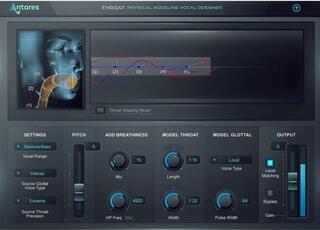 Programski Plug-In efekti Antares Throat by AutoTune (Digitalni proizvod)