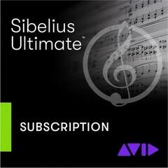 Scoring software AVID Sibelius Ultimate 1Y Subscription NEW (Produit numérique)