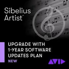 Update / Upgrade / Expansion AVID Sibelius Artist 1Y Software Updates + Support (Digital product)
