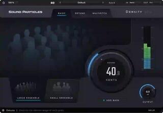 Software de studio Plug-In Efect Sound Particles Density plug In (Produs digital)
