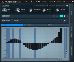 Software de studio Plug-In Efect MELDA MCharacter (Produs digital)
