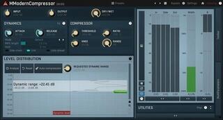 Procesador de efectos de complemento de software MELDA MModernCompressor (Producto digital)