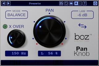 Programski plugin efekti Boz Digital Labs Pan Knob (Digitalni proizvod)
