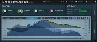 Software de studio Plug-In Efect MELDA MFreeformAnalogEq (Produs digital)