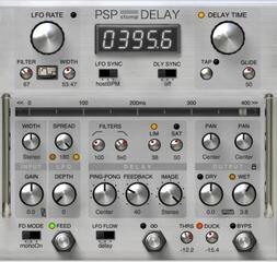 Студійне програмне забезпечення Plug-In ефект PSP Audioware StompDelay (Цифровий товар)