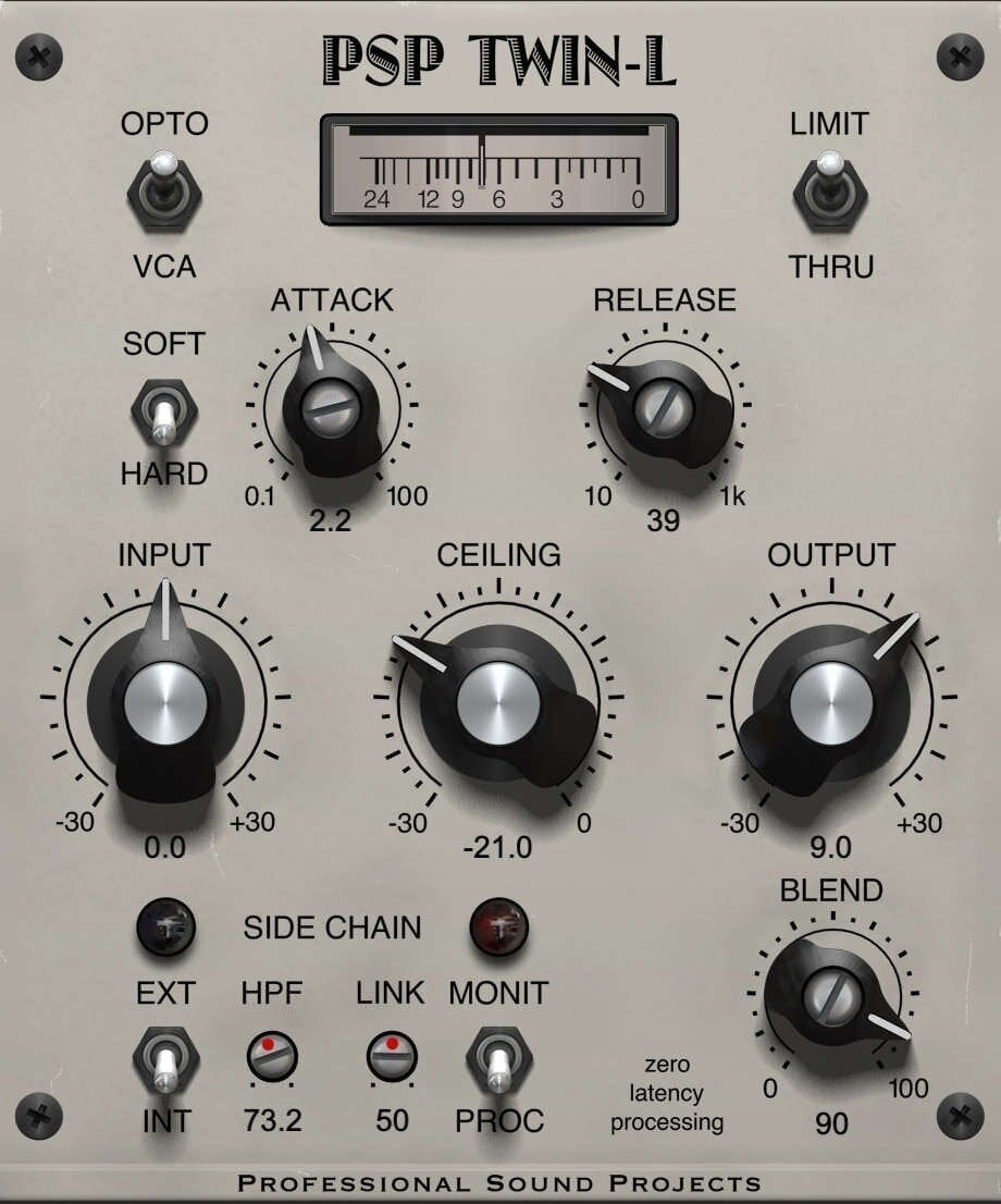 Software Plug-In FX Processor PSP Audioware Twin-L (Digital product)