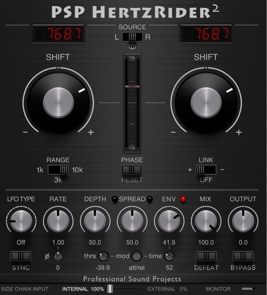 Software Plug-In FX Processor PSP Audioware HertzRider 2 (Digital product)