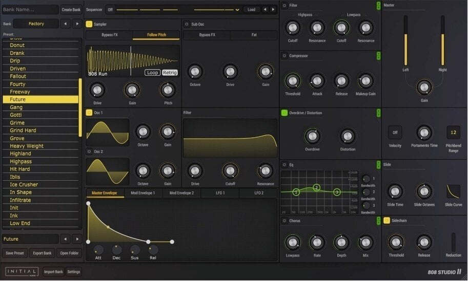 VST Instrument Initial Audio Initial Audio 808 Studio II (Digital product)