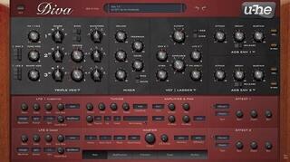 Štúdiový softwarový Plug-In efekt u-he Software Diva (Digitálny produkt)