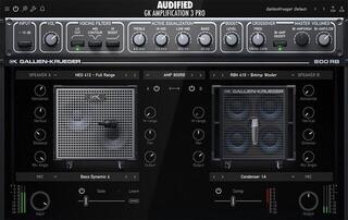 Plug-in de software para processadores FX Audified GK Amplification 3 Pro (Produto digital)