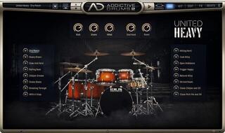 Update / Upgrade / Expansion XLN Audio AD2: United Heavy (Digitalni proizvod)