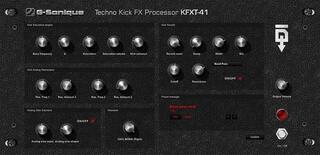 Programski plugin efekti G-Sonique KFXT-41 Techno Kick Processor (Digitalni proizvod)