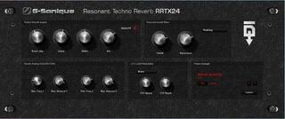 Software Plug-In FX Processor G-Sonique RRTX24 Resonant Techno Reverb (Digital product)
