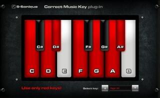 Programski plugin efekti G-Sonique Correct music key /scale (Digitalni proizvod)