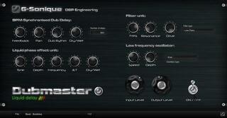 Software de studio Plug-In Efect G-Sonique Dubmaster - Liquid delay (Produs digital)