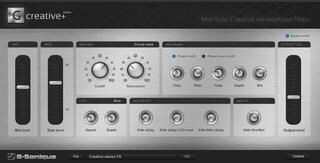 Plug-in de software para processadores FX G-Sonique Mid-Side CSF+ (Produto digital)