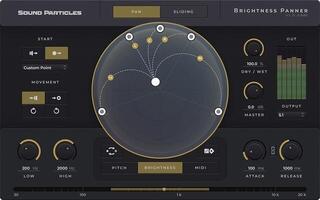 Software Plug-In FX Processor Sound Particles Brightness Panner (Digital product)