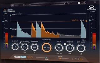Software Plug-In FX-processor Sound Radix Drum Leveler (Digitalt produkt)