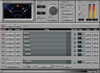 Software Plug-In FX Processor Waves SuperTap (Digital product)