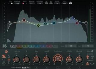 Software Plug-In FX-processor Waves F6 Floating-Band Dynamic EQ (Digitalt produkt)
