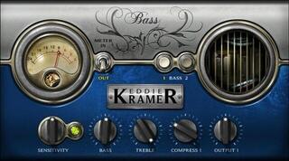 Plug-in de software para processadores FX Waves Eddie Kramer Bass Channel (Produto digital)