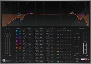 Programski Plug-In efekti Waves Q10 Equalizer (Digitalni proizvod)