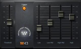 Plug-in de software para processadores FX Waves W43 Noise Reduction Plugin (Produto digital)