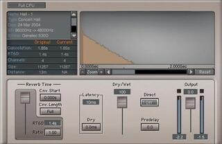 Plug-in de software para processadores FX Waves IR-L Convolution Reverb (Produto digital)