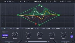 Plugins d'effets Minimal Audio Morph EQ (Produit numérique)