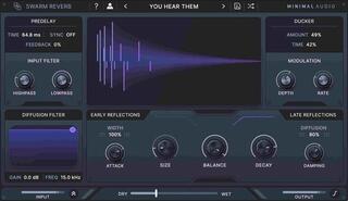 Programski plugin efekti Minimal Audio Swarm Reverb (Digitalni proizvod)