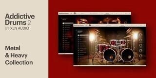 VST Instrument XLN Audio Addictive Drums 2: Metal & Heavy Collection (Prodotto digitale)