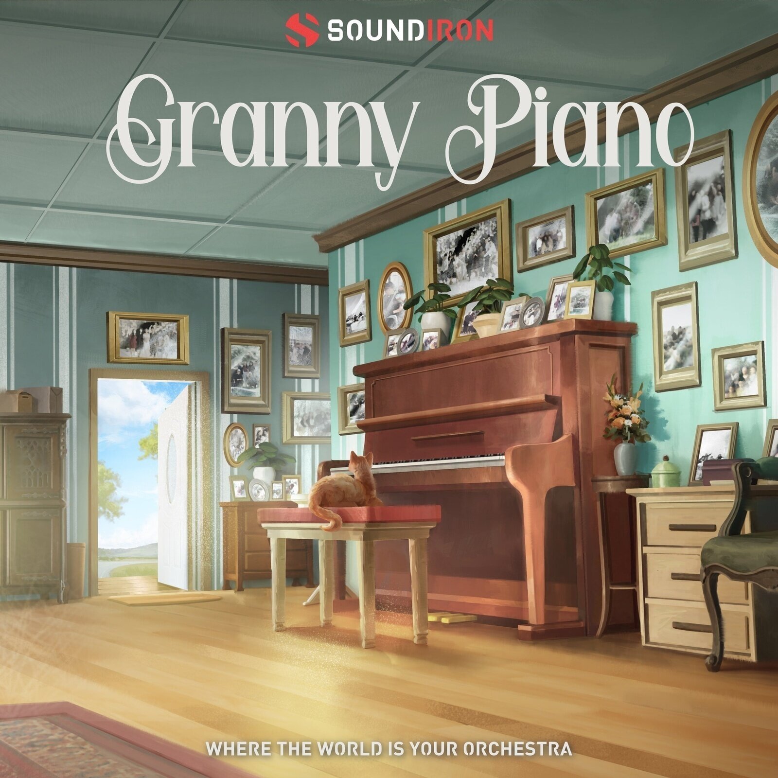 Zvučna knjižnica za efekte Soundiron Old Busted Granny Piano (Digitalni proizvod)