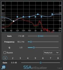Programski plugin efekti SSA Plugins aXEqualizer (Digitalni proizvod)