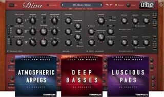 VST Instrument u-he Software Diva Tom Wolfe Bundle (Produit numérique)