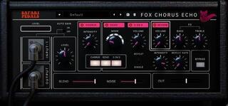 Programski Plug-In efekti Safari Audio Fox Echo Chorus (Digitalni proizvod)
