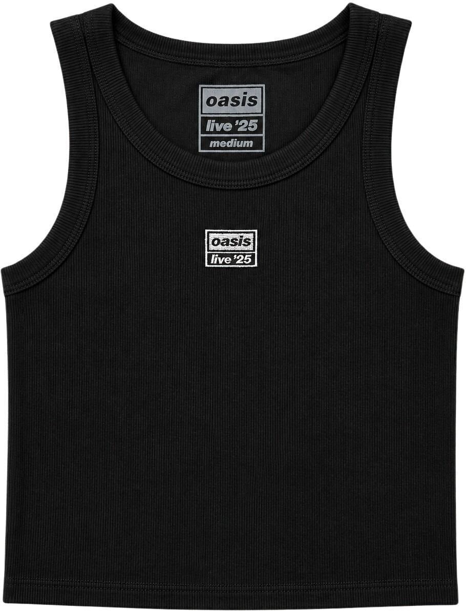 Tricou Oasis Live '25 Embroidered (Ex-Tour) Black L Tricou