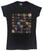 T-krekls Pink Floyd Dark Side of the Moon Collage Black XL Sieviešu T-krekls