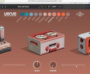 Plugins d'effets Universal Audio Verve Analog Machines (Produit numérique)