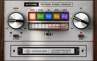 Programski plugin efekti Universal Audio A-Type Multiband Dynamic Enhancer (Digitalni proizvod)