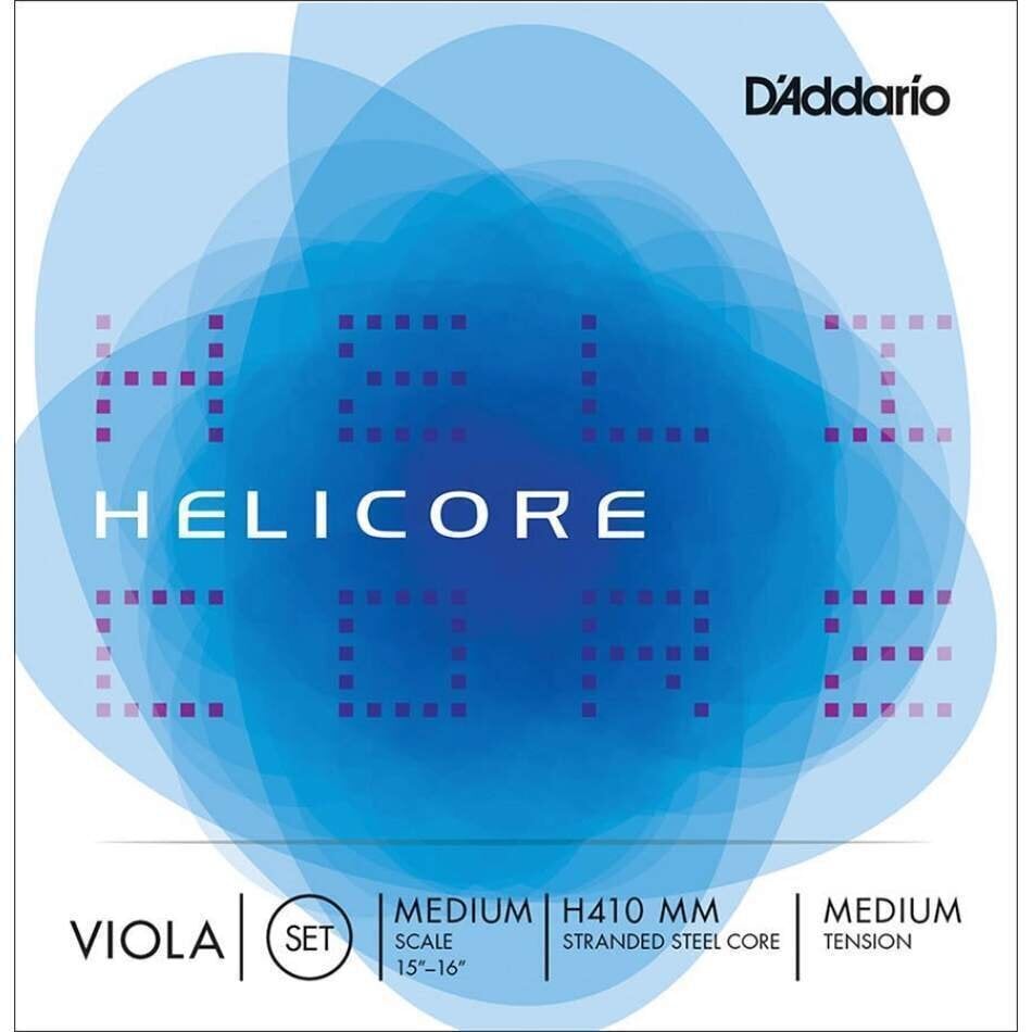 Струни для альта D'Addario H410 MM Helicore Vla Set Medium Med Струни для альта