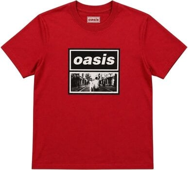 Košulja Oasis What's The Story Clipped (Ex-Tour) Red XL Ženske Košulja - 1