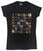 T-shirt Pink Floyd Dark Side of the Moon Collage T-shirt à manches courtes Black L Femme