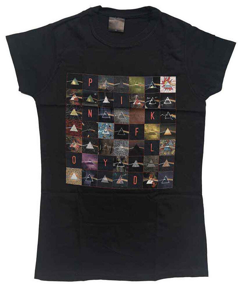 T-särk Pink Floyd Dark Side of the Moon Collage Black S Naiste T-särk