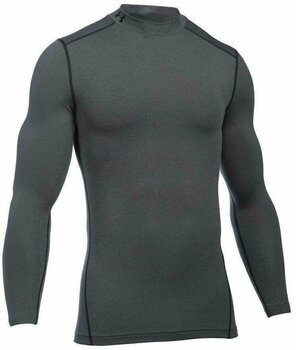 Thermal Clothing Under Armour ColdGear Compression Mock Carbon Heather 2XL - 1