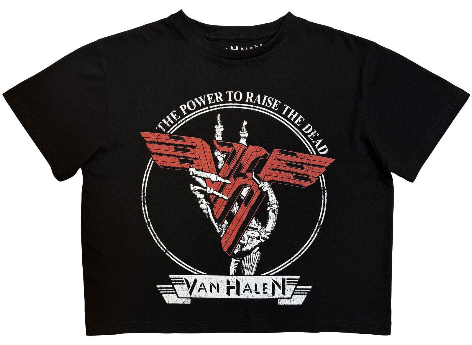 Сорочка Van Halen The Power To Raise The Dead (Back Print) Black S Жіночі Сорочка
