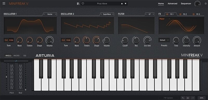 VST Instrument Arturia MiniFreak V (Digital product)