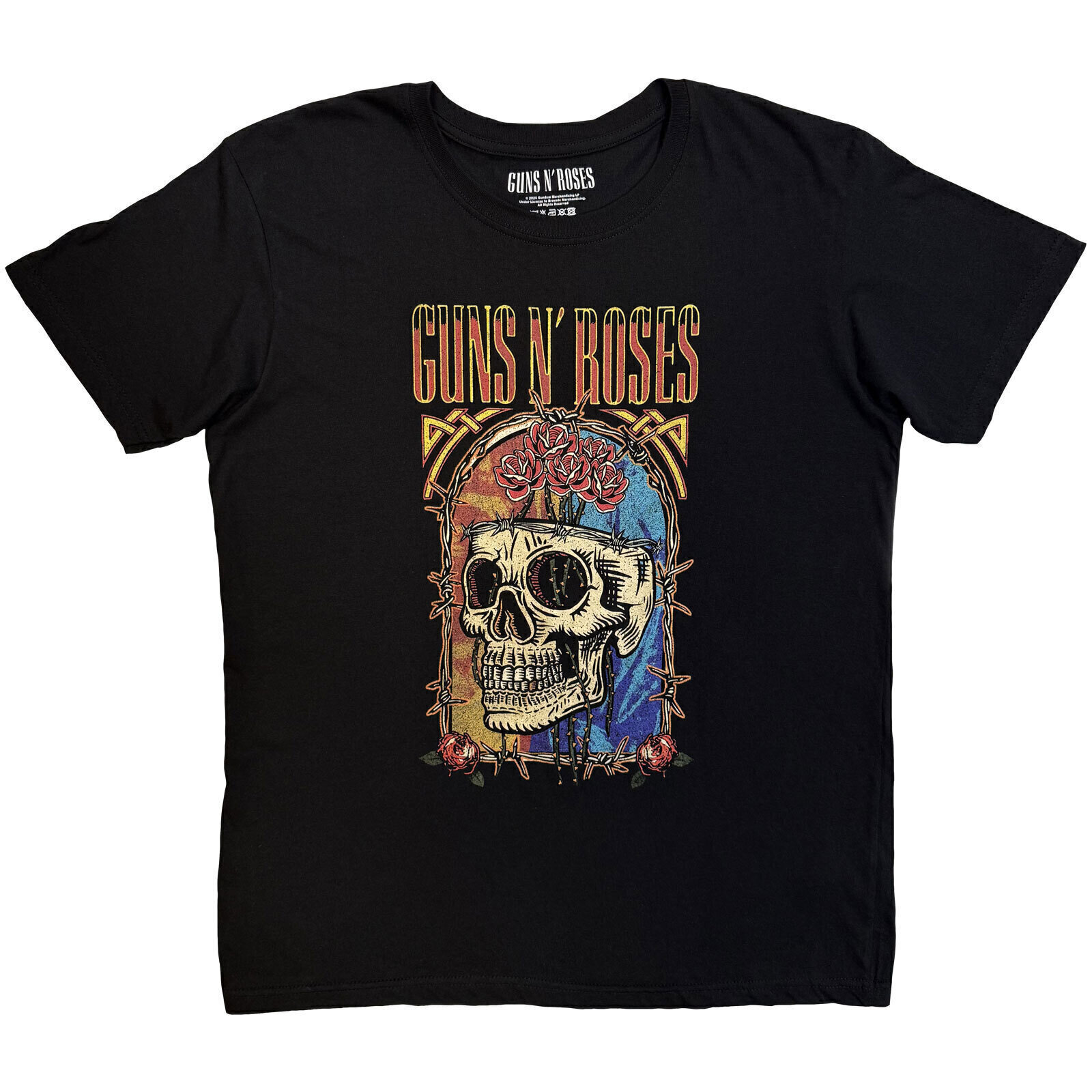 Košulja Guns N' Roses North American Tour Skull (Back Print) Black 2XL Košulja