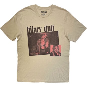 Сорочка Hilary Duff Luck Or Something (Back Print) Футболка з коротким рукавом Sand М - 1