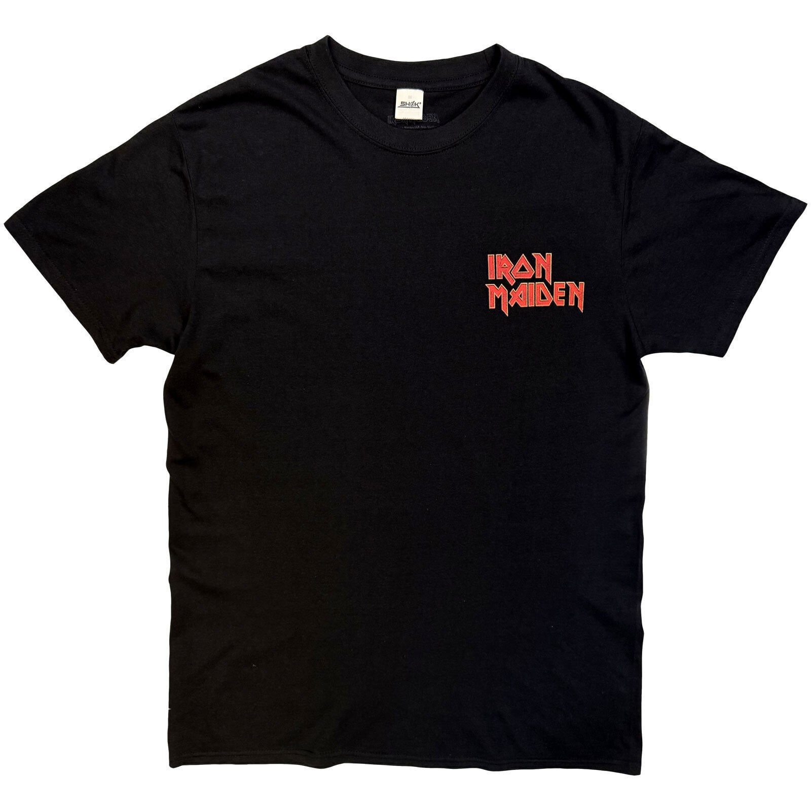 Košulja Iron Maiden Burning Ambition Pocket Logo (Back Print) Black L Košulja