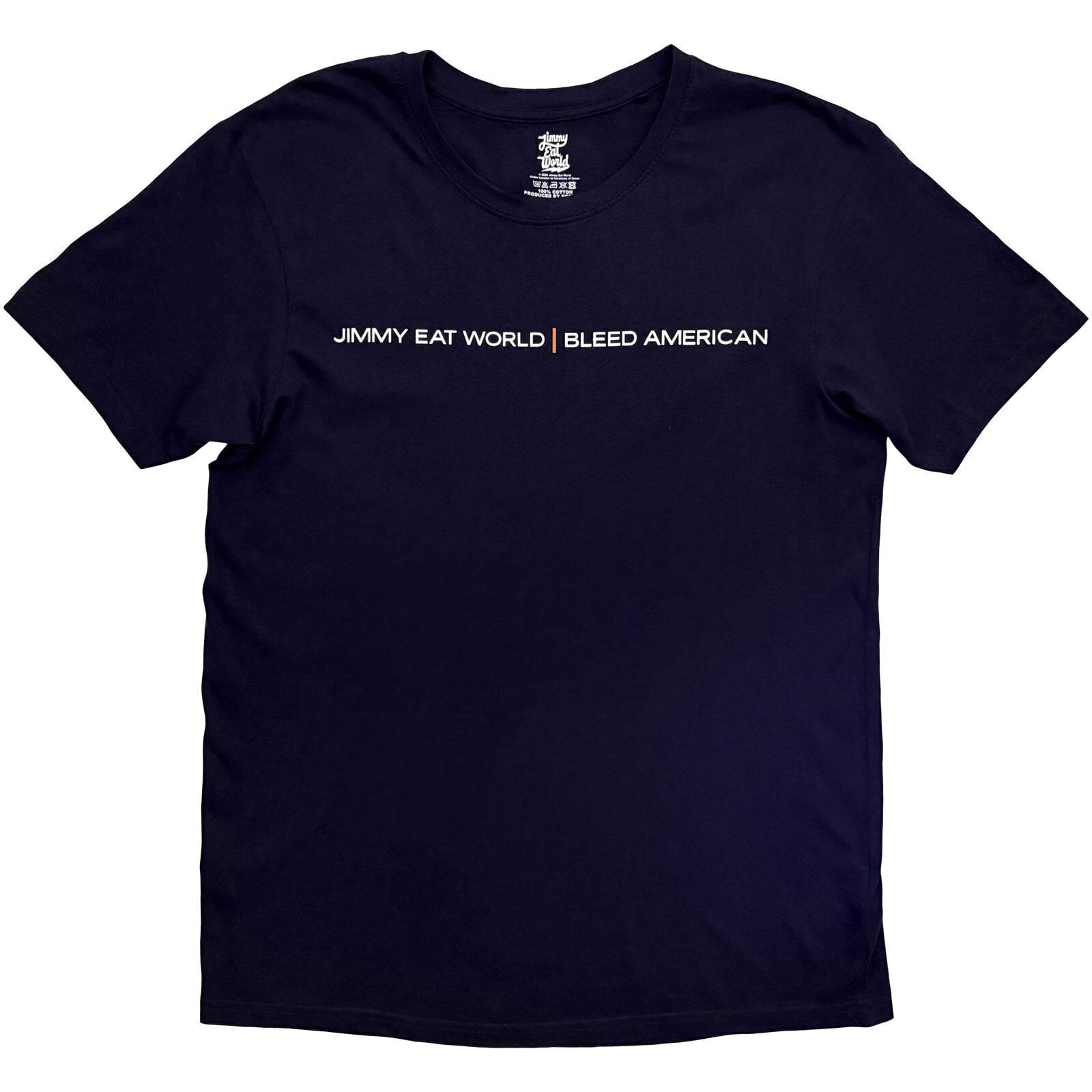 Košulja Jimmy Eat World Bleed American Twist (Back Print) Navy Blue XL Košulja